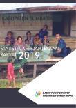 Statistik Kesejahteraan Rakyat Kabupaten Sumba Barat 2019