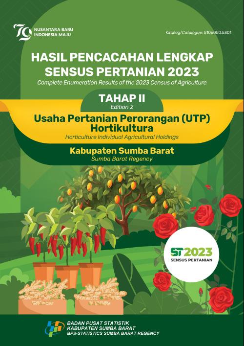 Complete Enumeration Results of the 2023 Census of Agriculture - Edition 2: Horticulture Individual Agricultural Holdings Sumba Barat Regency