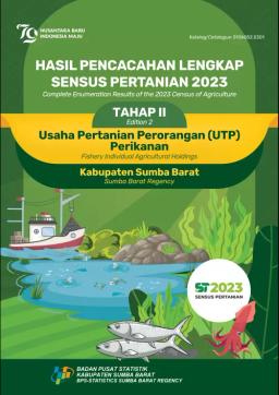 Complete Enumeration Results Of The 2023 Census Of Agriculture - Edition 2 Fishery Individual Agricultural Holdings Sumba Barat Regency