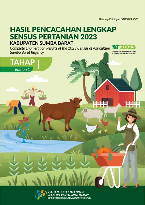 Hasil Pencacahan Lengkap Sensus Pertanian 2023 - Tahap I Kabupaten Sumba Barat